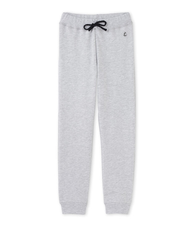Pantalon de jogging gar&ccedil;on en molleton grijs