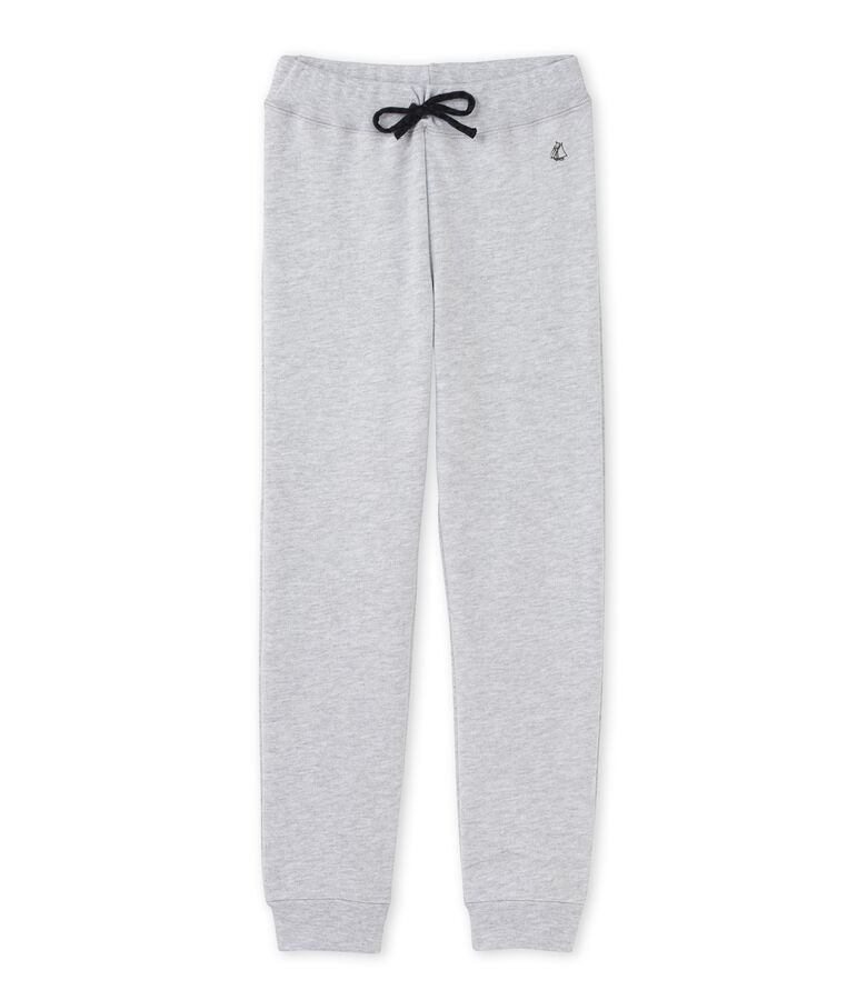 Pantalon de jogging gar&ccedil;on en molleton gris