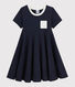 Robe manches courtes en jersey enfant fille