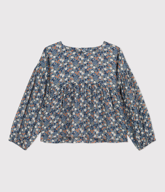 Blouse imprimée en gaze de coton enfant fille ROVER/ MULTICO