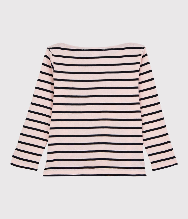 Katoenen T-shirt voor meisjes en jongens roze