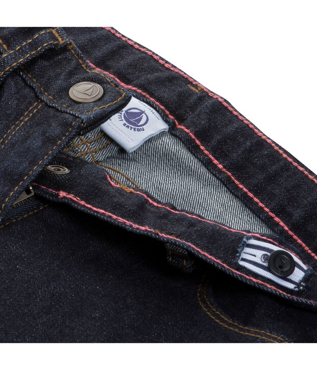 Broek van denim voor meisjes blauw Jean