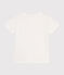 Tee-shirt en jersey flammé enfant garçon blanc MARSHMALLOW