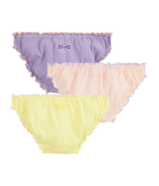 Set 3 onderbroeken vrouwen multicouleur