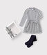 Coffret cadeau robe et collants enfant fille