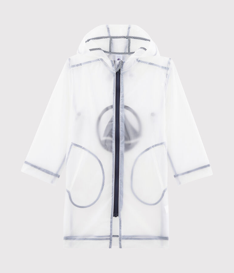 Cir&eacute; long transparent enfant mixte bleu