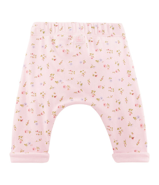 Uniseks broek roze VIENNE/wit MULTICO