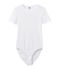Katoenen damesbody BODYCONIQUE wit ECUME