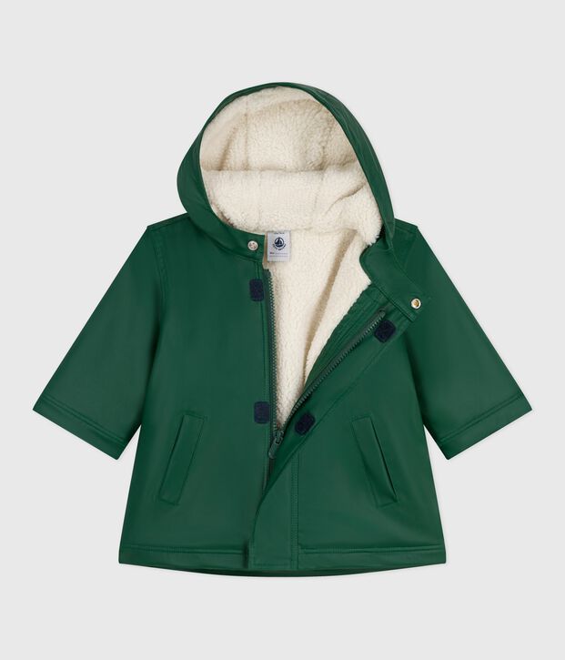 Cir&eacute; chaud b&eacute;b&eacute; en sherpa vert