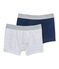 Pack van twee jongensboxershorts in stretchjersey - Vorige collectie set .