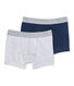 Pack van twee jongensboxershorts in stretchjersey - Vorige collectie