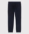 Fleecebroek kinderen jongens blauw SMOKING
