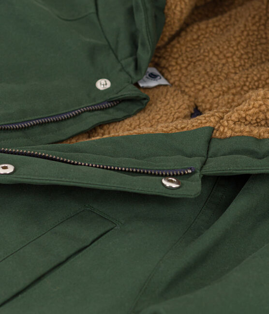 Parka voor jongens/meisjes groen AVORIAZ