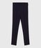 Fleece leggingbroek voor kinderen blauw SMOKING