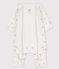 Bodyjama sans pieds bébé en coton biologique blanc MARSHMALLOW/blanc MULTICO