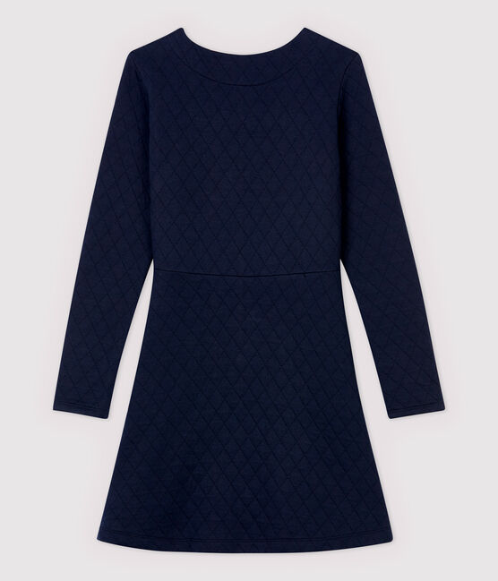 Robe en tubique matelassé Femme bleu SMOKING