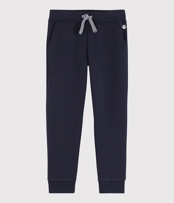Pantalon de jogging enfant fille / garçon bleu SMOKING