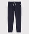 Pantalon de jogging enfant fille / garçon bleu SMOKING