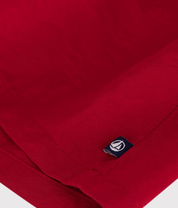 Babyjurkje met lange mouwen rood