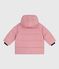 Doudoune bébé unie rose CHARME