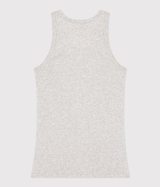 Iconische tanktop in katoen grijs BELUGA CHINE