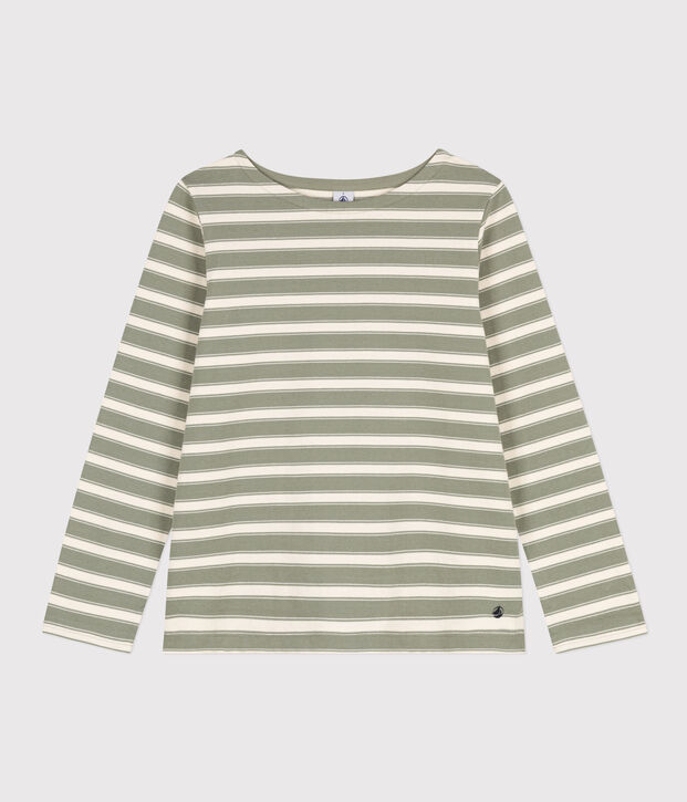 Marinetrui voor dames groen/ecru