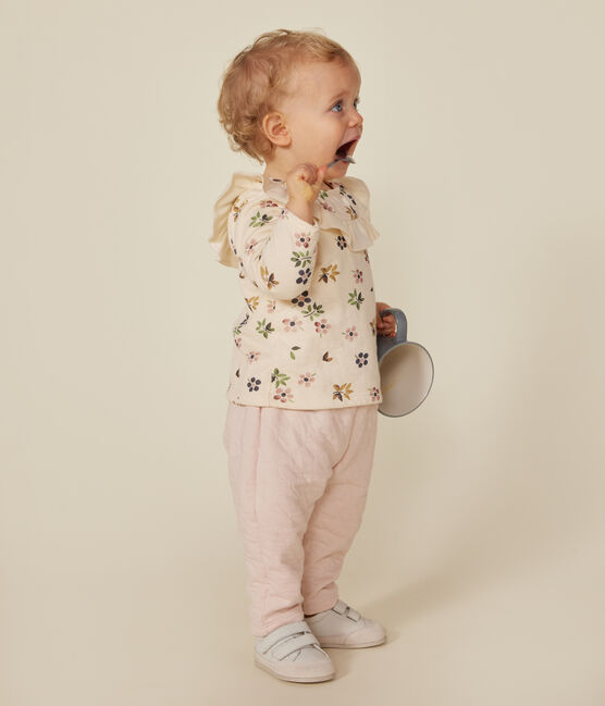 Babybloesje van tubic wit AVALANCHE/ MULTICO