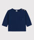 T-shirt met lange mouwen voor baby's van katoen