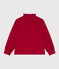 Meisjesblouse van fijn velours rood CORRIDA
