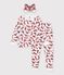 Pyjama d&eacute;guisement renard enfant en coton blanc/multicouleur