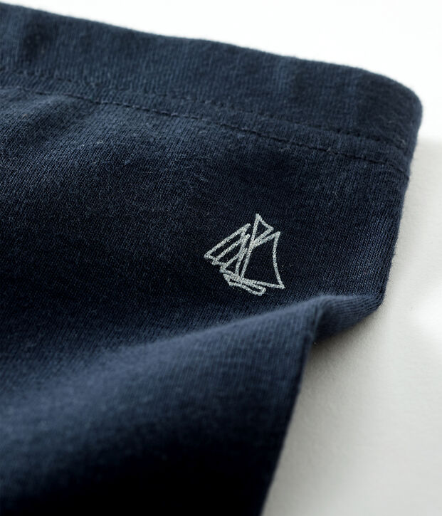 Katoenen legging voor baby's blauw