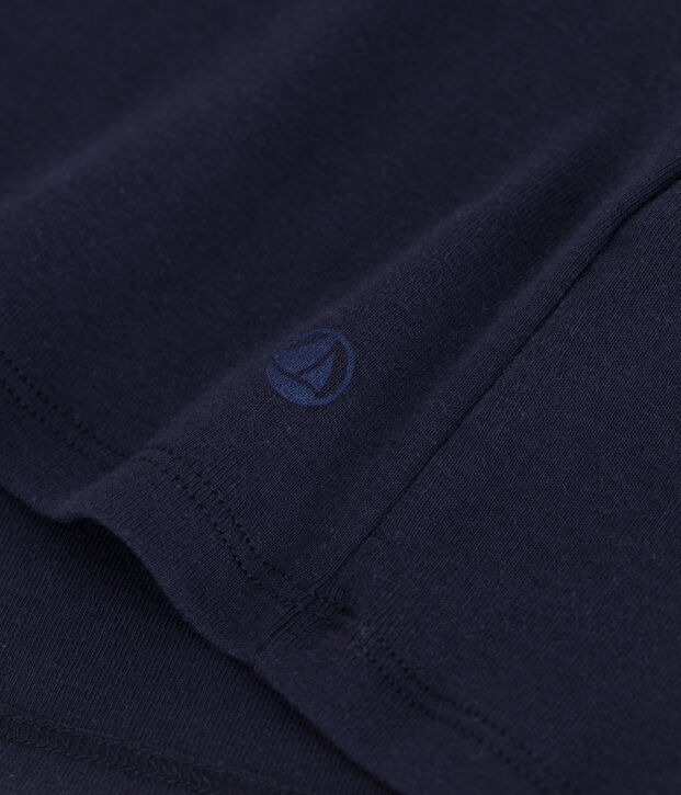 L'Iconique, effen katoenen T-shirt met kartelrandje voor dames SMOKING