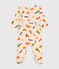 Pyjama imprimé en coton bébé blanc AVALANCHE/ MULTICO