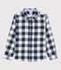 Chemise à carreaux enfant garçon