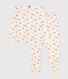 Pyjama ajusté oiseau en coton