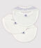 Lot de 3 bavoirs bébé en coton biologique variante 1