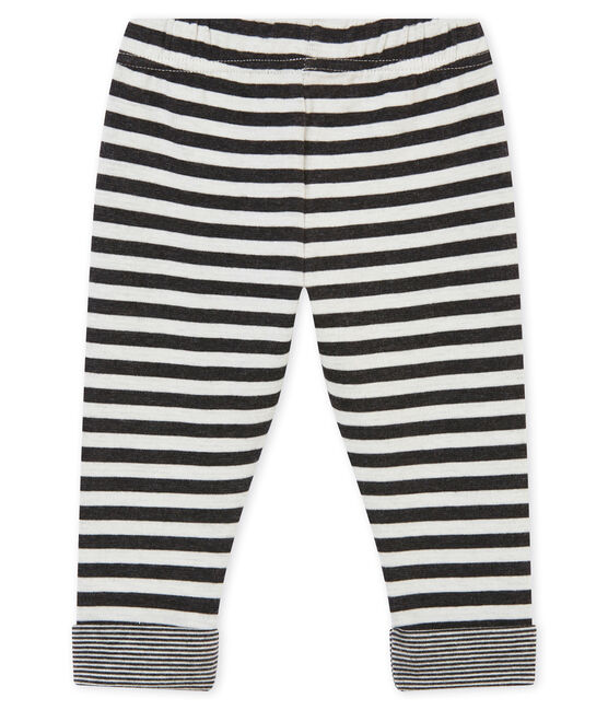 Pantalon rayé bébé garçon noir CITY/blanc MARSHMALLOW