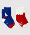 Lot de 2 chaussettes à motif bébé garçon variante 3