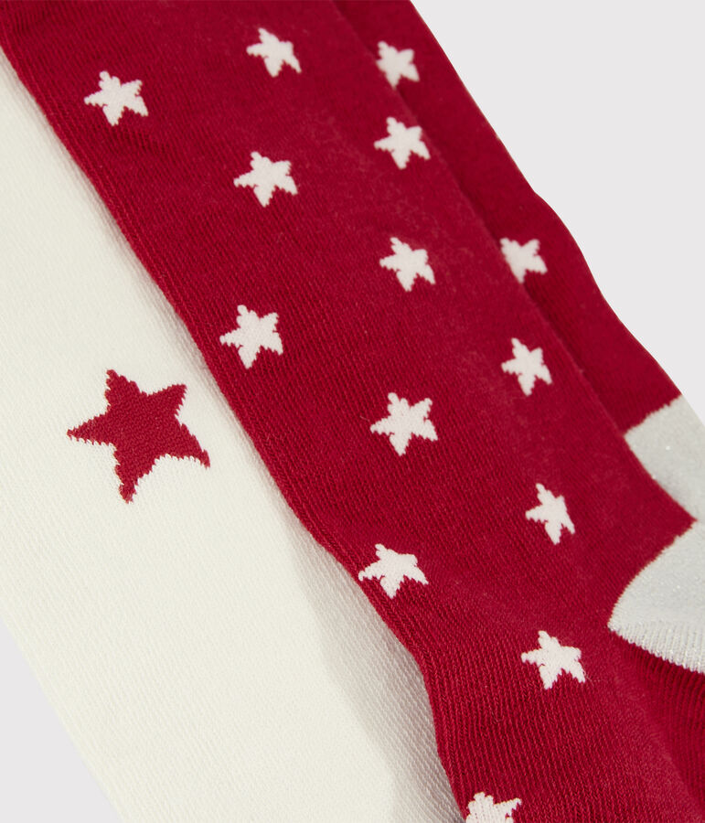 Lot de de collants enfant fille multicouleur