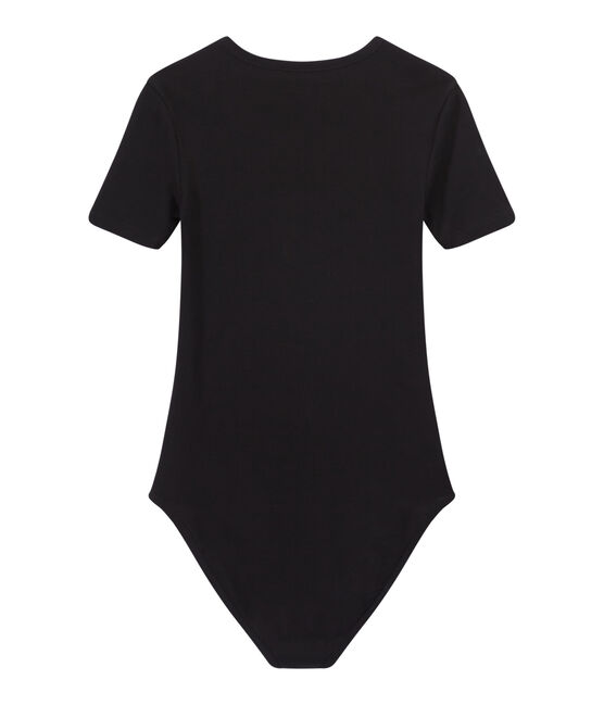 Katoenen damesbody BODYCONIQUE zwart NOIR