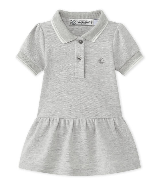 Robe bébé fille gris BELUGA CHINE