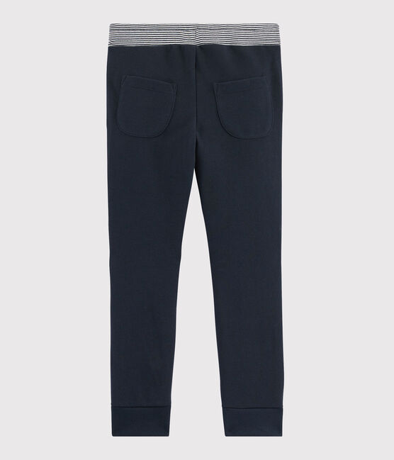 Pantalon de sport enfant garçon bleu SMOKING