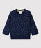 Gewatteerde babysweater. blauw SMOKING/ JERRYCAN