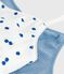Lot de brassières enfant en coton imprimé pommes variante 1