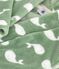 Robe de chambre enfant en polaire imprimé SAULE/ MARSHMALLOW