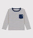 Tee-shirt manches longues en coton enfant garçon