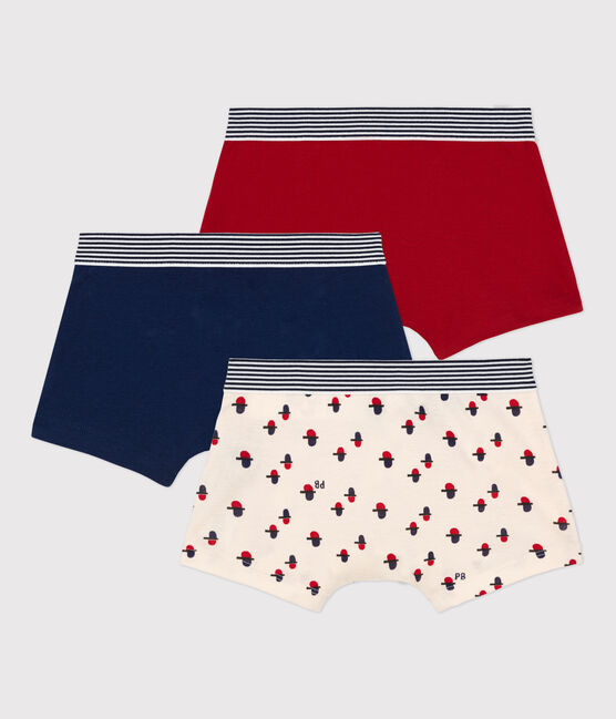 Lot de 3 boxers petit garçon en coton variante 1