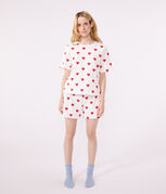 wit MARSHMALLOW/rood TERKUIT