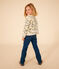 Cardigan voor meisjes in katoen wit AVALANCHE/ MULTICO