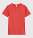 T-shirt col rond iconique en coton Femme